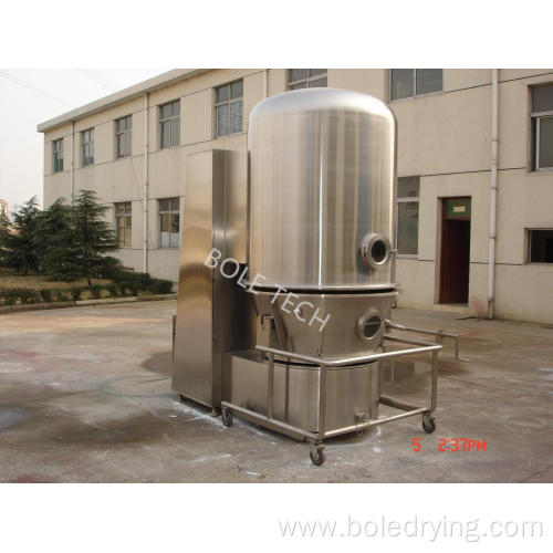 High efficiency fluid bed dryer for Granulated seasonings